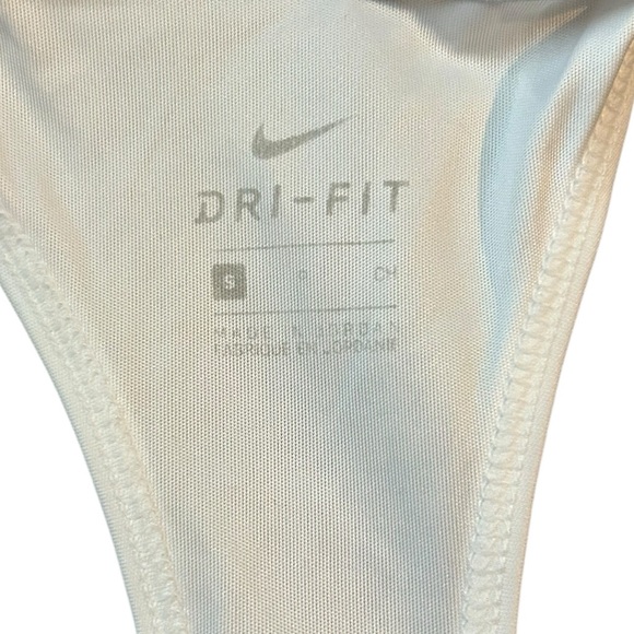 Nike Peloton White Racerback Tank Top w/ Mesh Details S - Picture 8 of 9